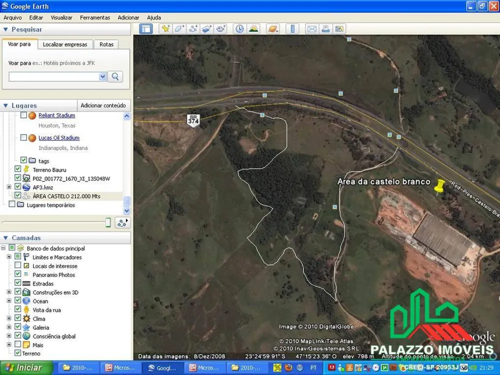 Terreno, 21 hectares - Foto 2