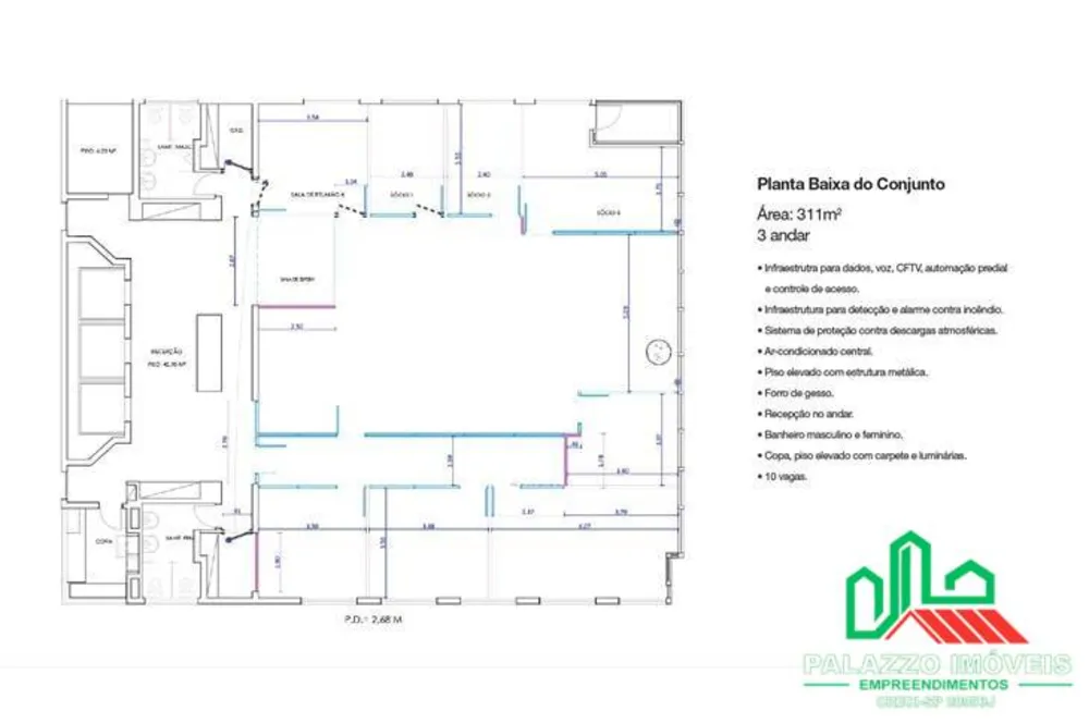 Sala-Conjunto, 311 m² - Foto 12