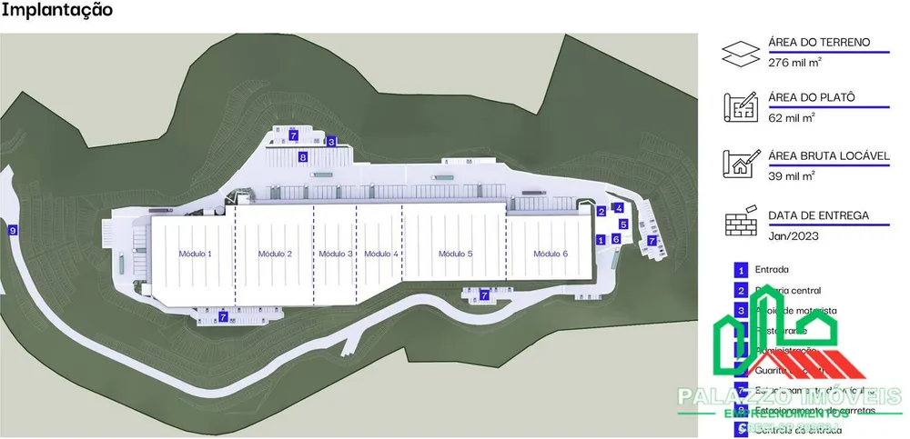 Depósito-Galpão, 6814 m² - Foto 9