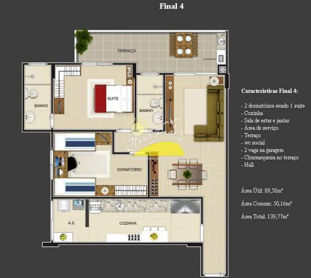 Apartamento, 2 quartos, 89 m² - Foto 5