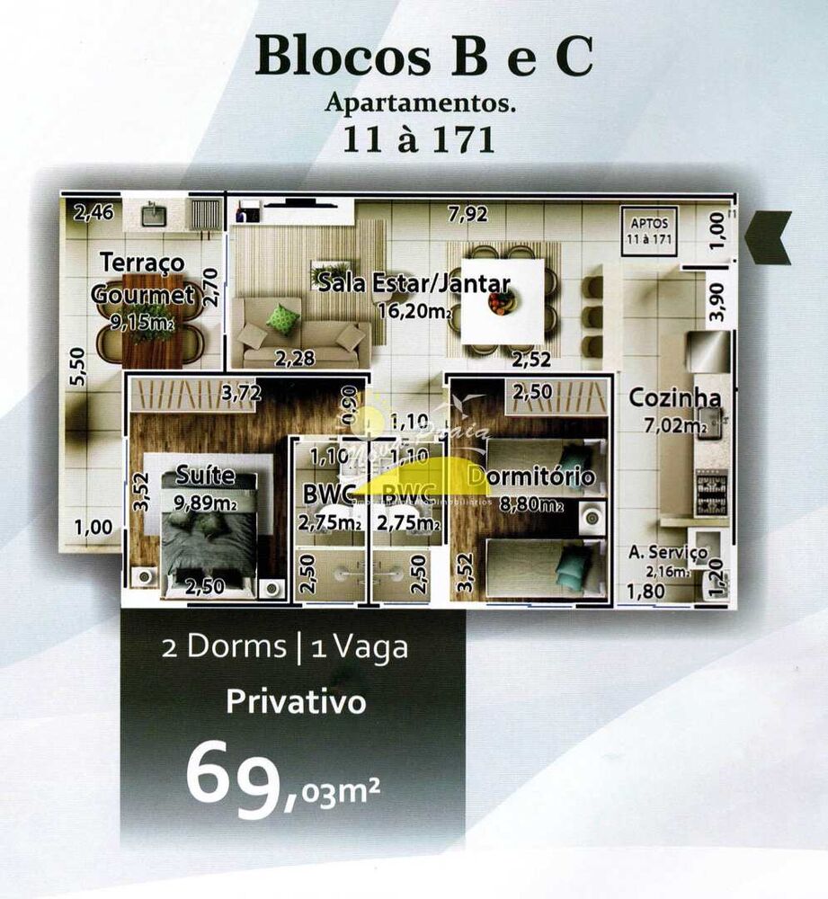 Apartamento, 4 quartos, 69 m² - Foto 11