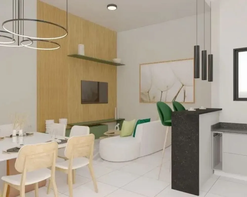 Casa, 3 quartos, 90 m² - Foto 2