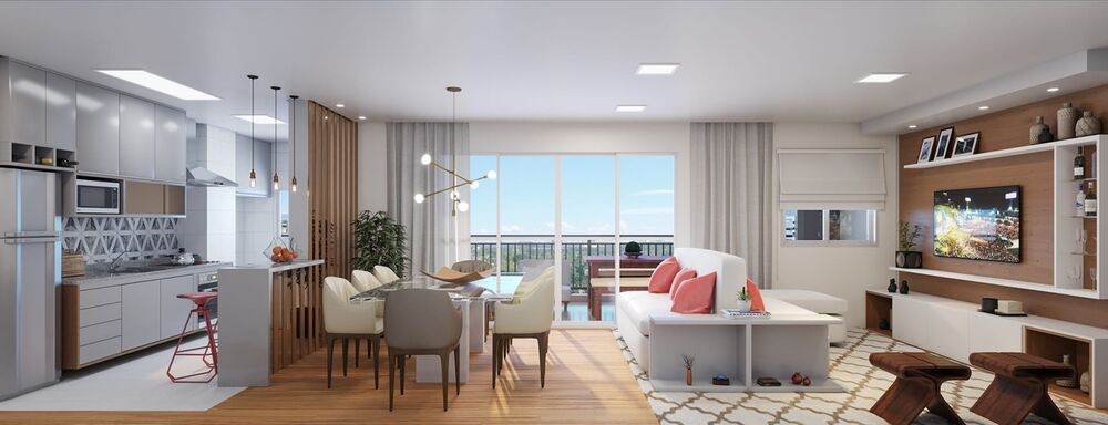 Apartamento à venda com 3 quartos, 106m² - Foto 3