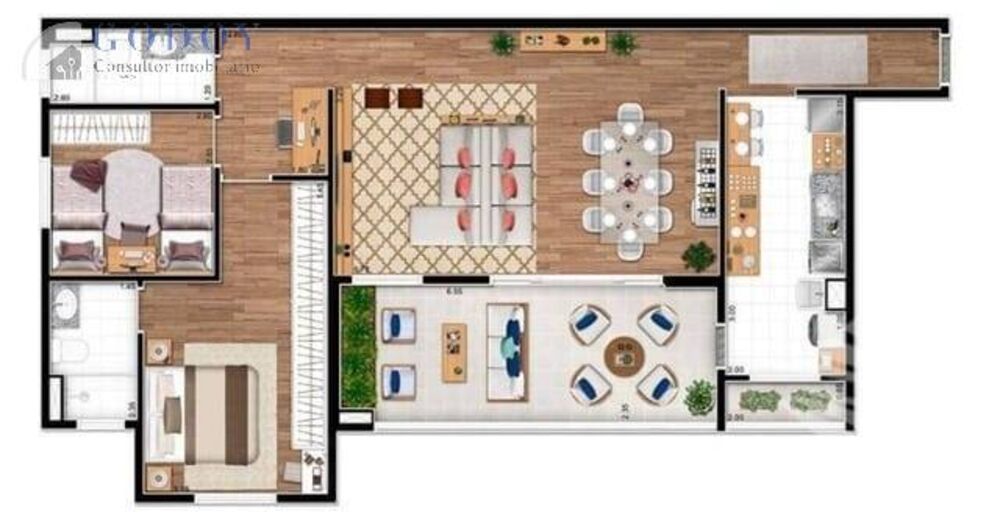 Apartamento, 2 quartos - Foto 2