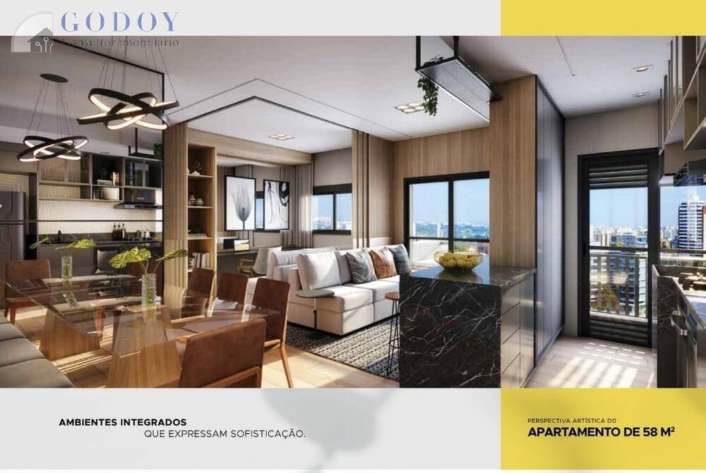 Apartamento, 1 quarto, 33 m² - Foto 2