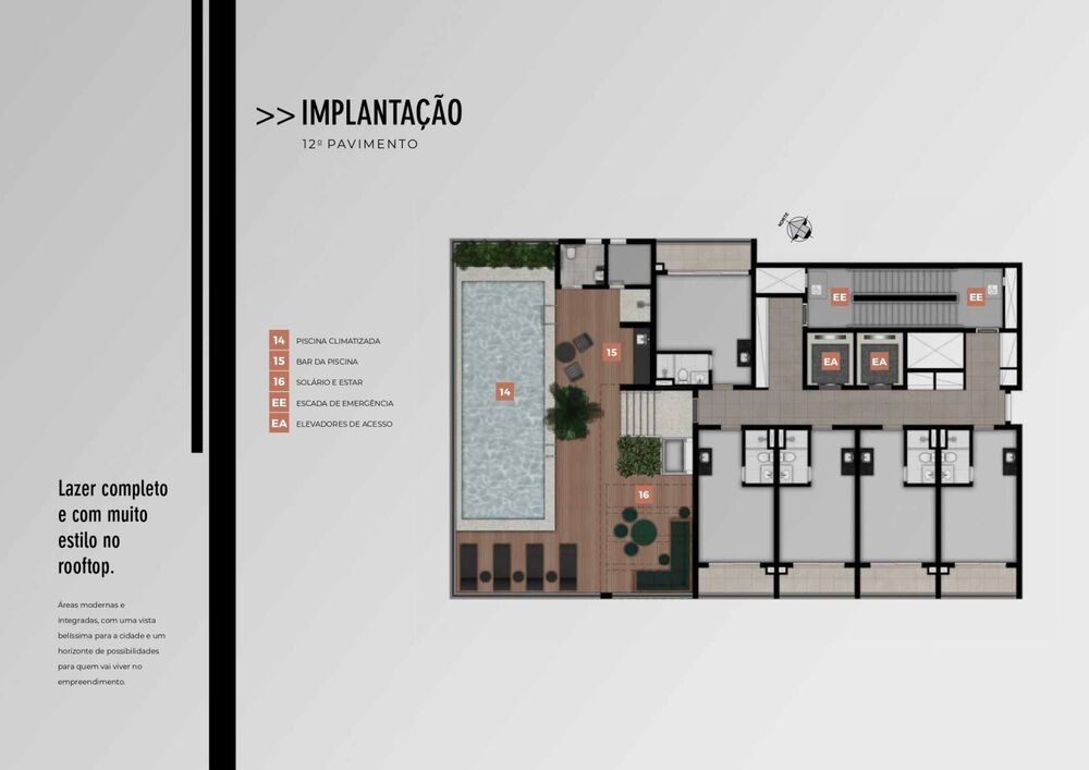 Apartamento para alugar com 1 quarto, 26m² - Foto 7