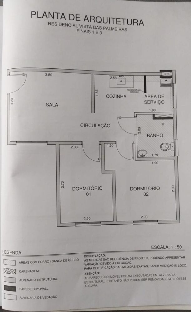 Apartamento, 2 quartos, 50 m² - Foto 4