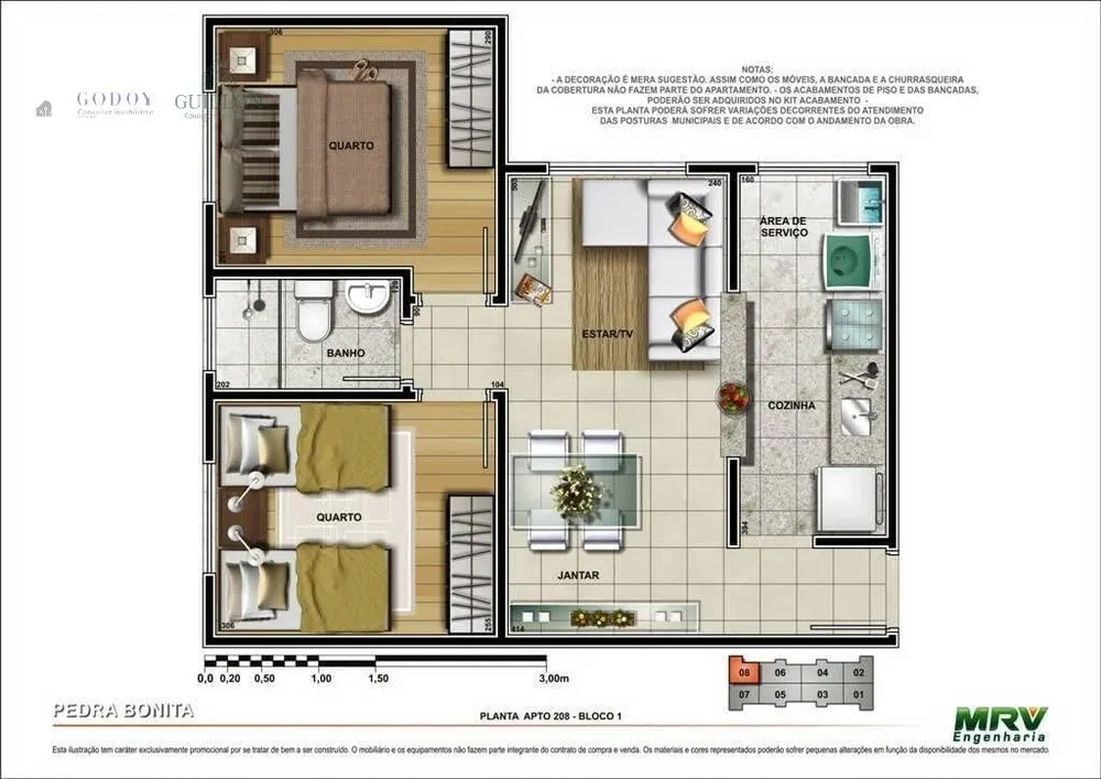 Apartamento, 2 quartos, 47 m² - Foto 17