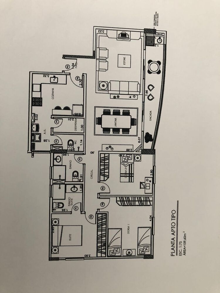 Apartamento, 3 quartos, 110 m² - Foto 3