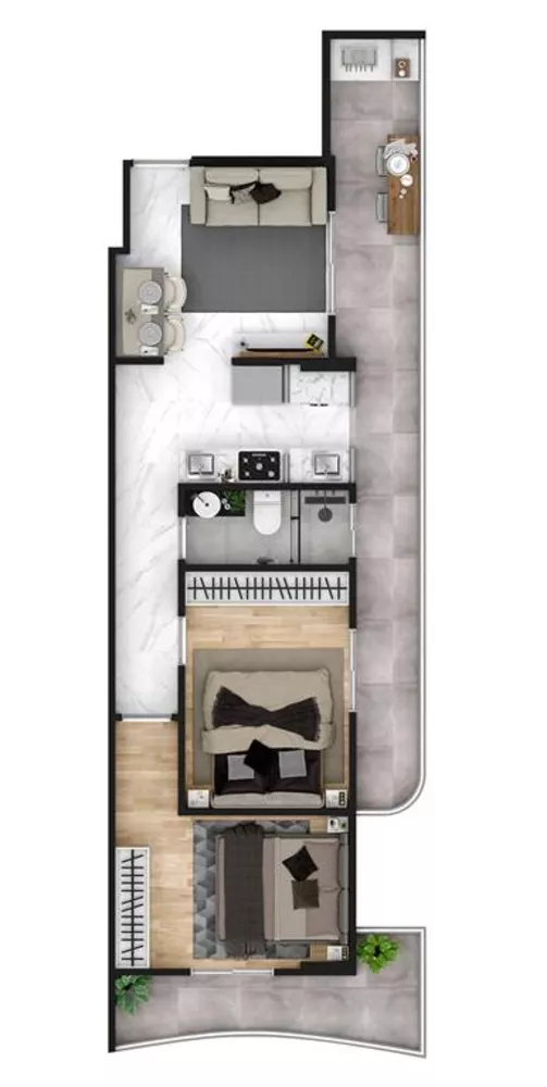 Apartamento, 2 quartos, 58 m² - Foto 16