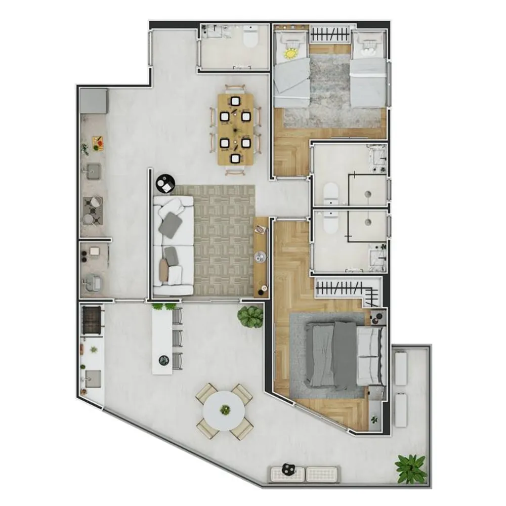 Apartamento, 2 quartos, 88 m² - Foto 12