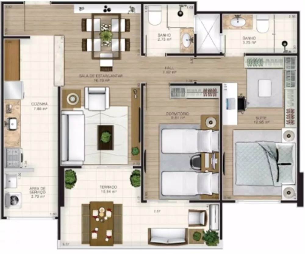 Apartamento, 3 quartos, 157 m² - Foto 6
