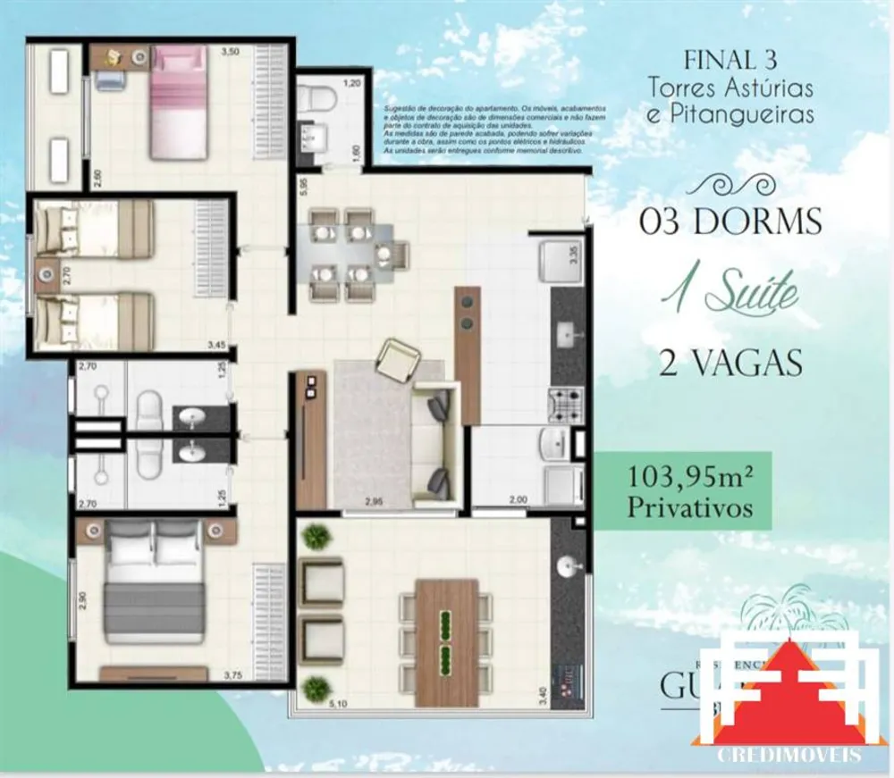 Apartamento, 3 quartos, 105 m² - Foto 12