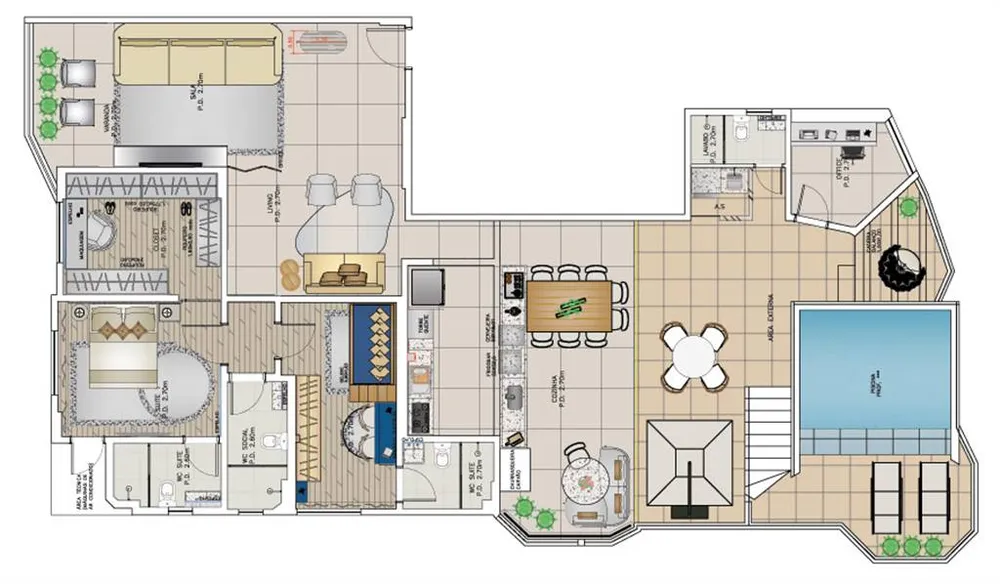 Apartamento, 2 quartos, 232 m² - Foto 28