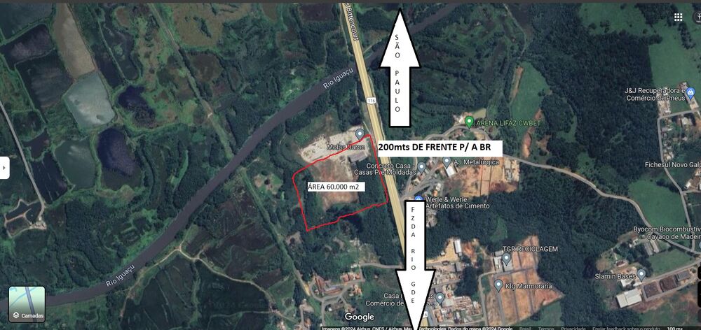 Terreno, 6 hectares - Foto 1