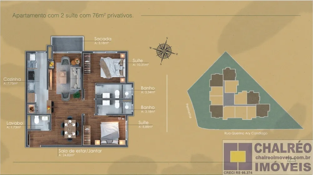Apartamento, 3 quartos, 115 m² - Foto 20
