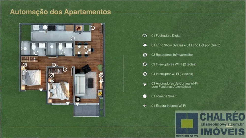 Apartamento, 1 quarto, 53 m² - Foto 6