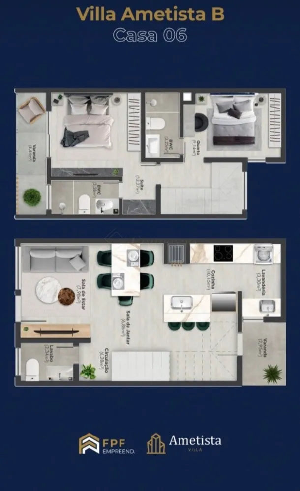 Casa, 2 quartos - Foto 1