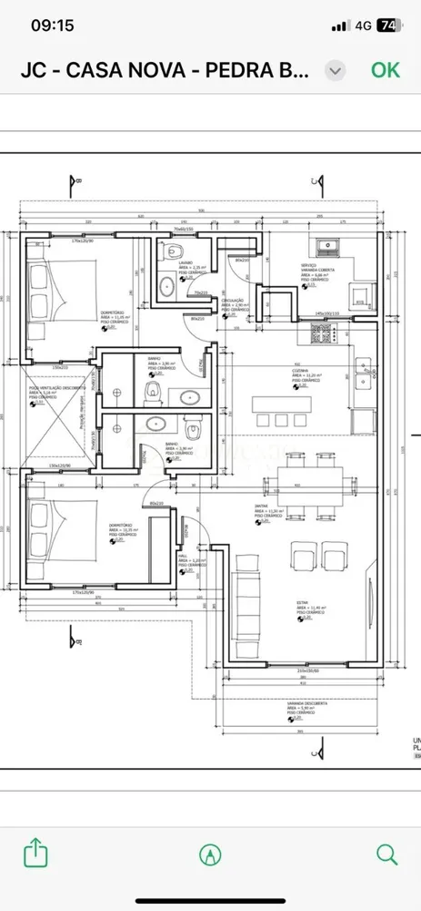 Casa, 2 quartos - Foto 3