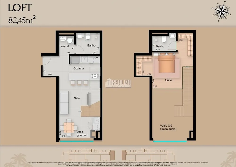 Apartamento, 1 quarto, 56 m² - Foto 6