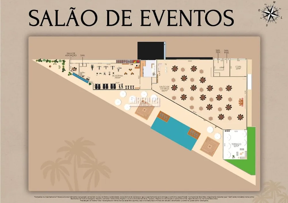 Apartamento, 1 quarto, 56 m² - Foto 1