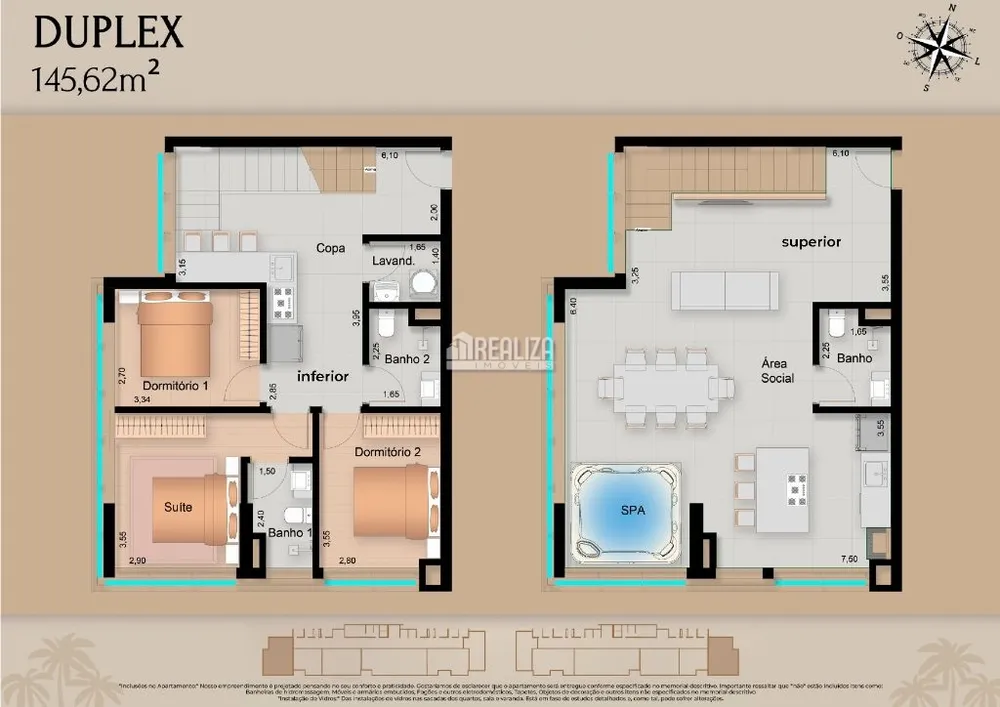 Apartamento, 1 quarto, 56 m² - Foto 8
