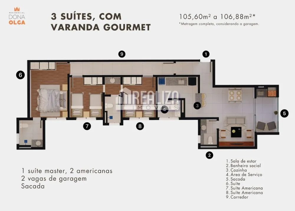 Apartamento, 3 quartos, 110 m² - Foto 16
