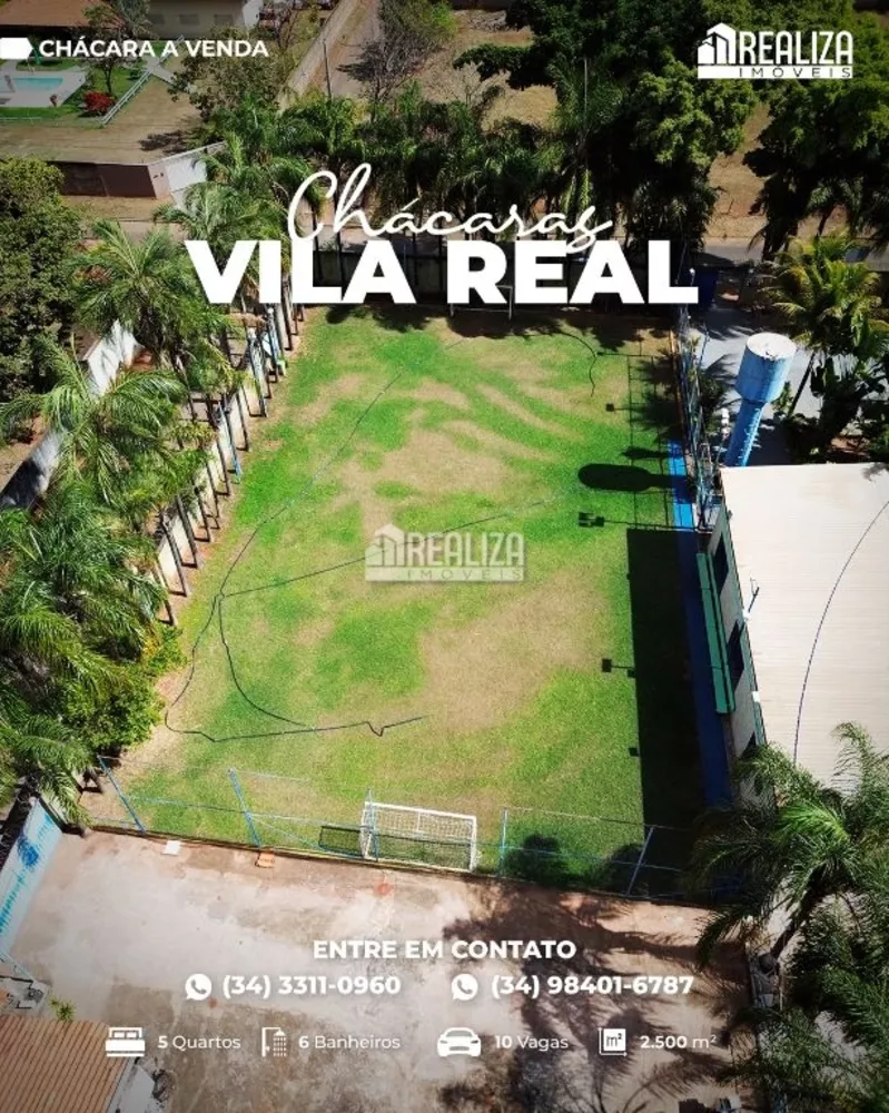 Chácara, 5 quartos, 2500 m² - Foto 1