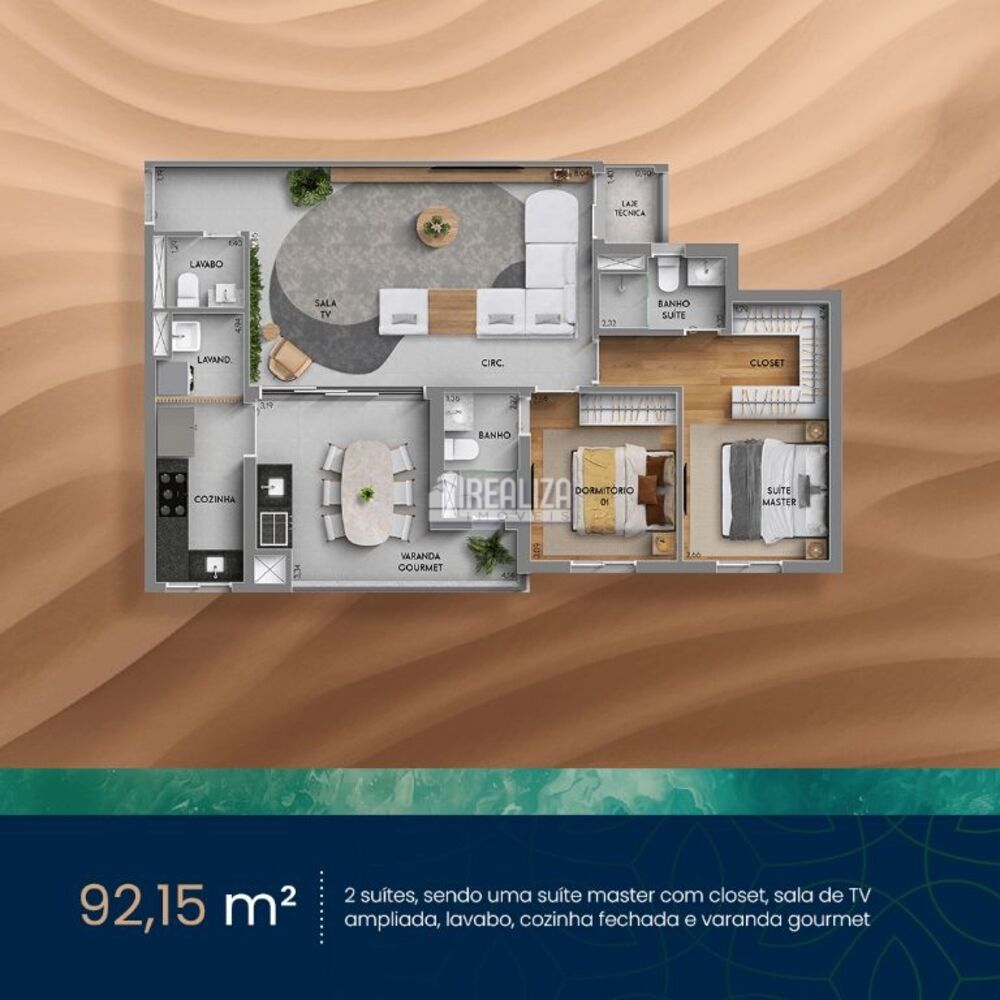 Apartamento, 3 quartos, 75 m² - Foto 4