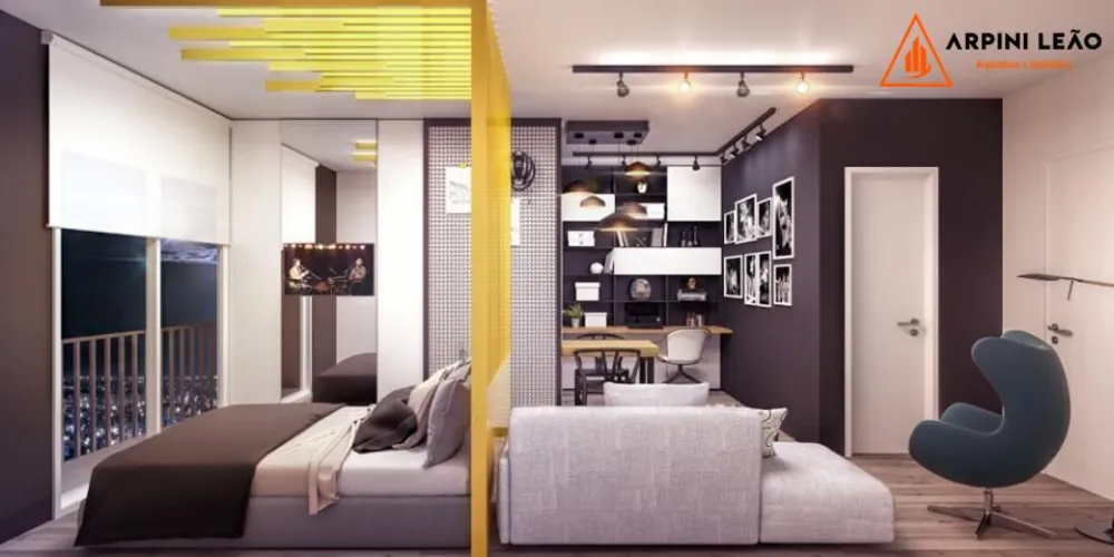 Apartamento, 1 quarto, 34 m² - Foto 3