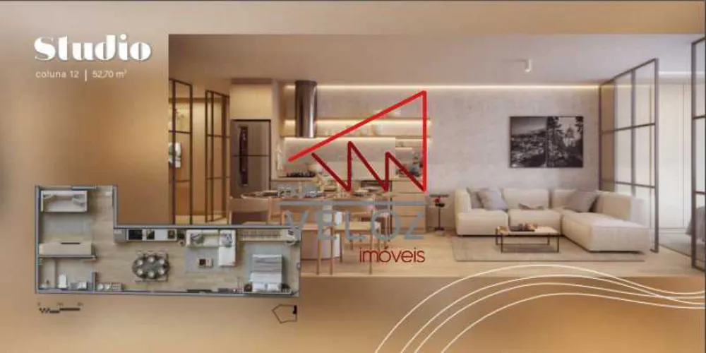 Apartamento, 1 quarto, 35 m² - Foto 11