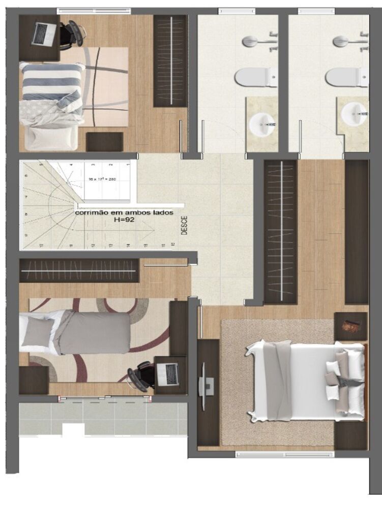 Casa, 4 quartos, 187 m² - Foto 3