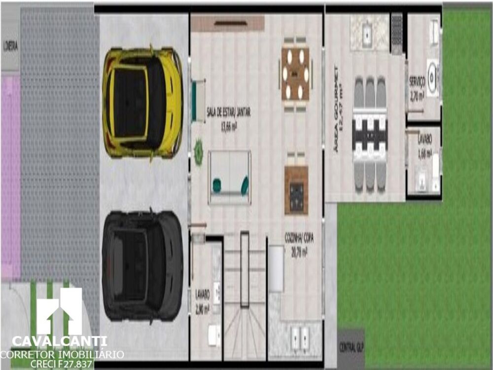 Casa, 3 quartos, 168 m² - Foto 3