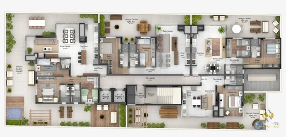 Apartamento, 2 quartos, 81 m² - Foto 1