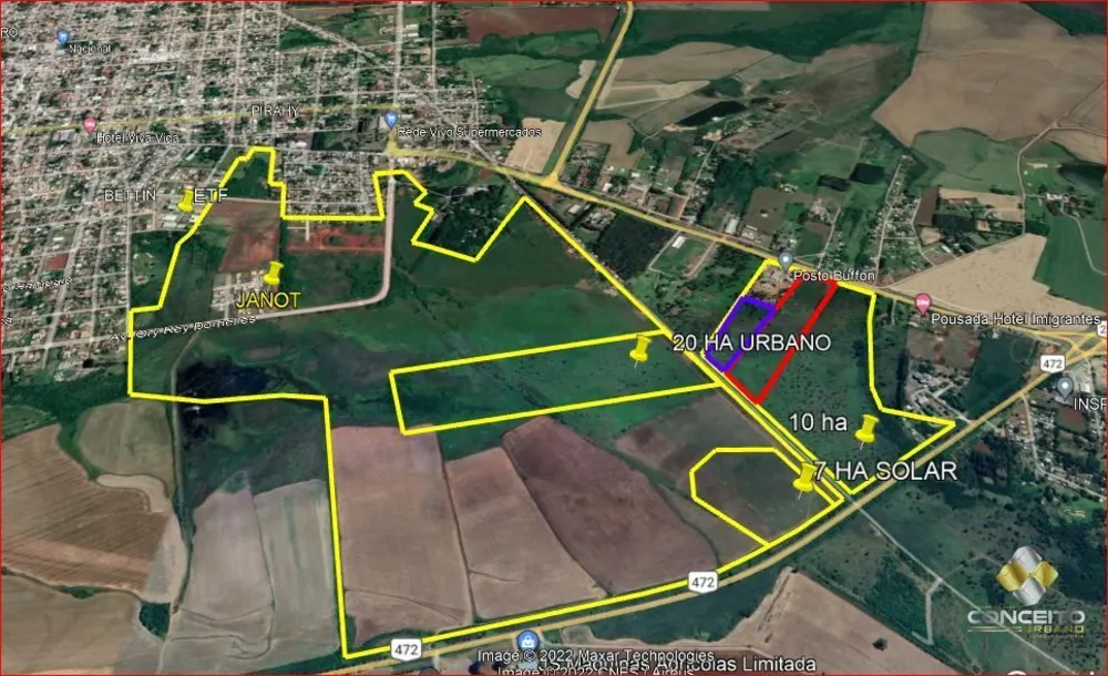Terreno, 2 hectares - Foto 1