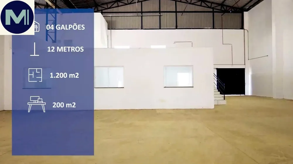 Depósito-Galpão, 1100 m² - Foto 3