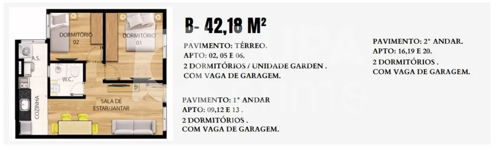Apartamento, 2 quartos, 42 m² - Foto 4