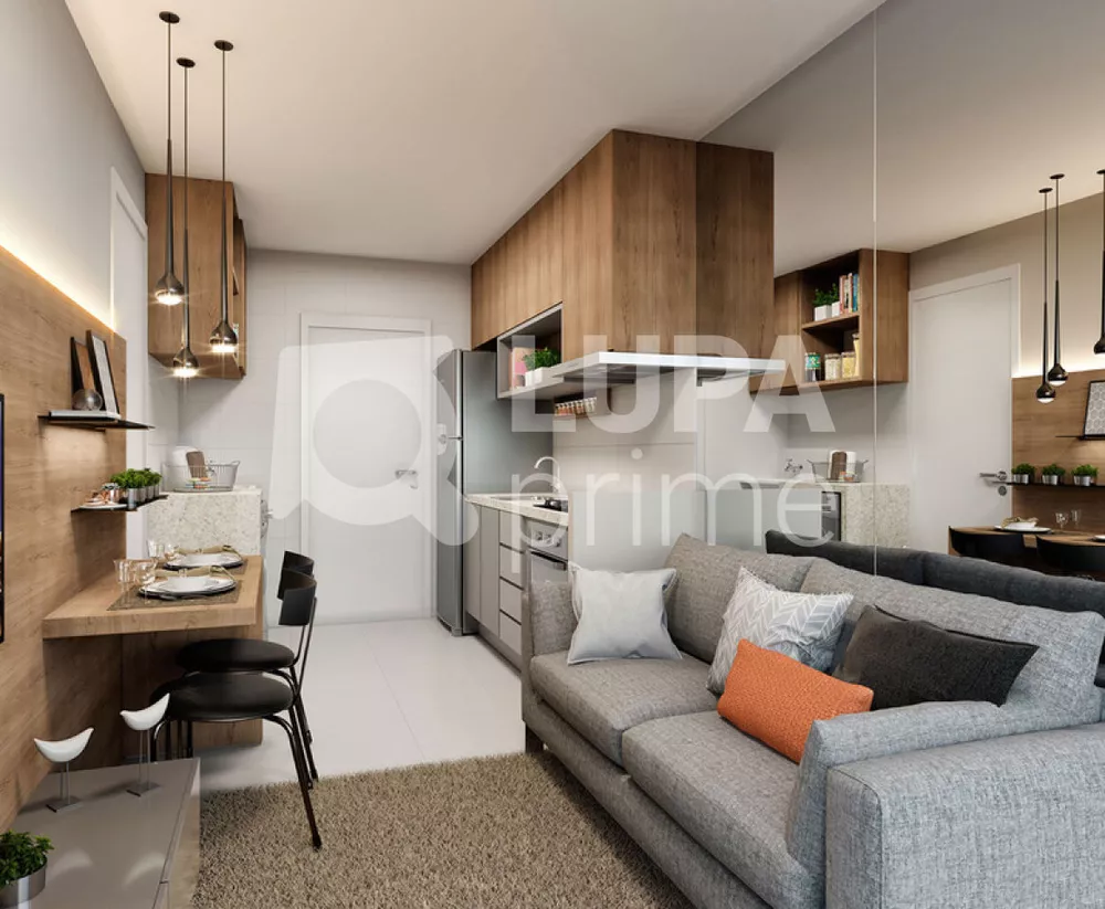 Apartamento à venda com 2 quartos, 33m² - Foto 3