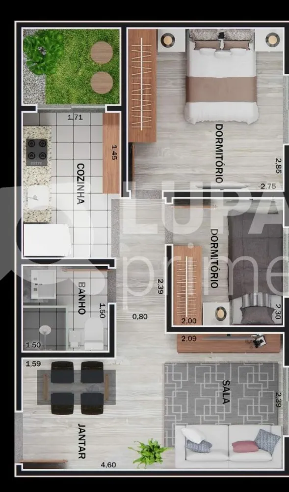 Apartamento, 1 quarto, 28 m² - Foto 14