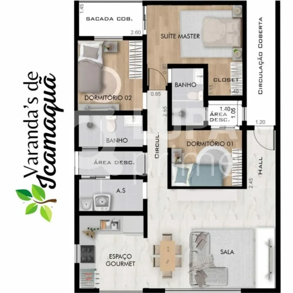 Apartamento, 3 quartos, 82 m² - Foto 5