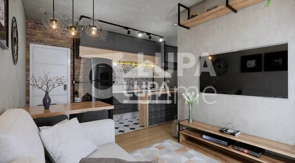 Apartamento à venda com 1 quarto, 31m² - Foto 8