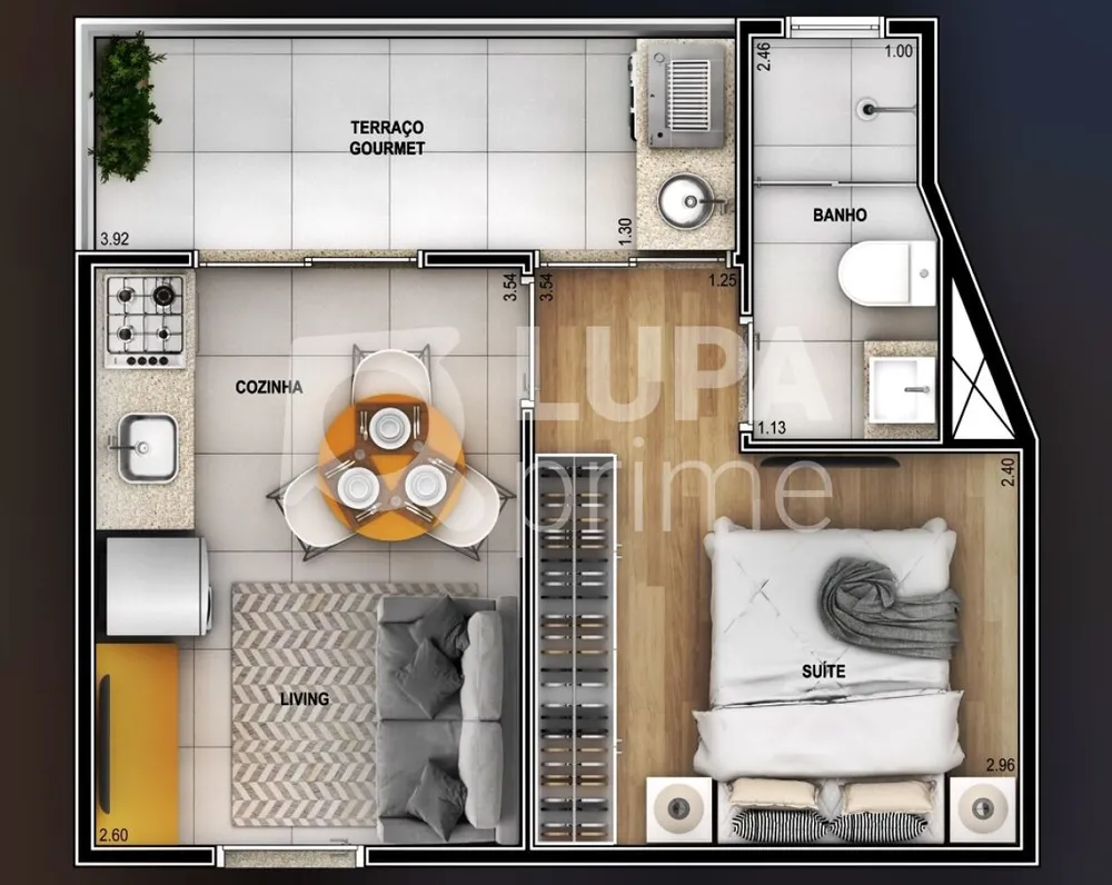Apartamento, 1 quarto, 26 m² - Foto 10