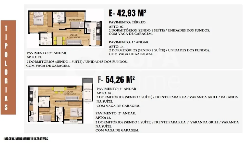 Apartamento, 2 quartos, 42 m² - Foto 8