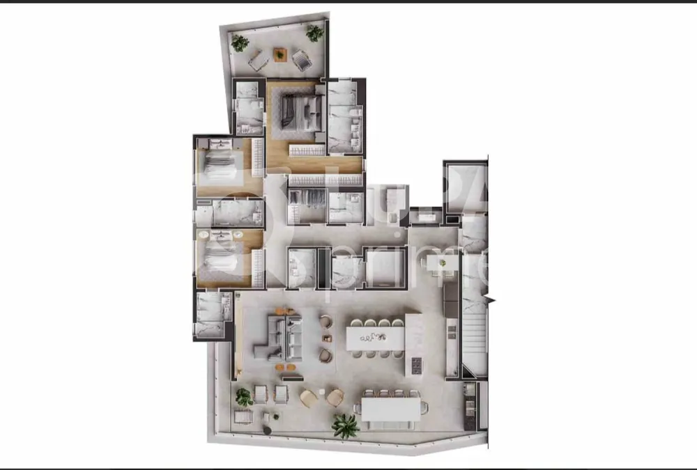 Apartamento, 4 quartos, 283 m² - Foto 8