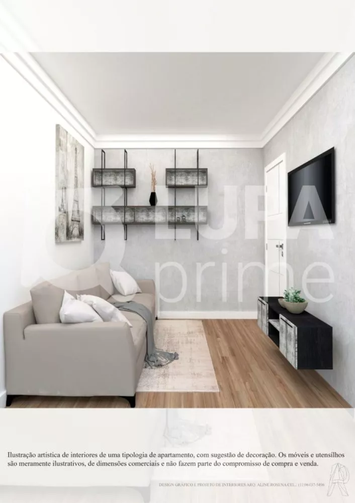 Apartamento à venda com 2 quartos, 35m² - Foto 1