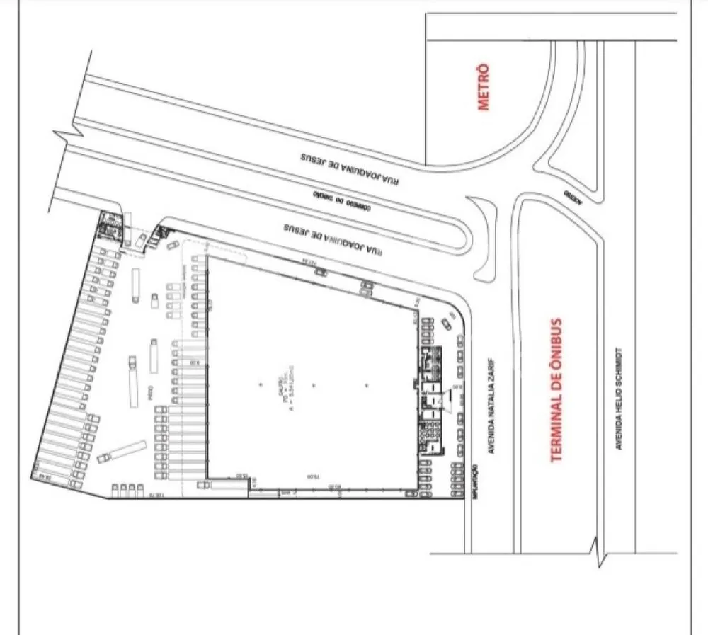 Depósito-Galpão, 8000 m² - Foto 1