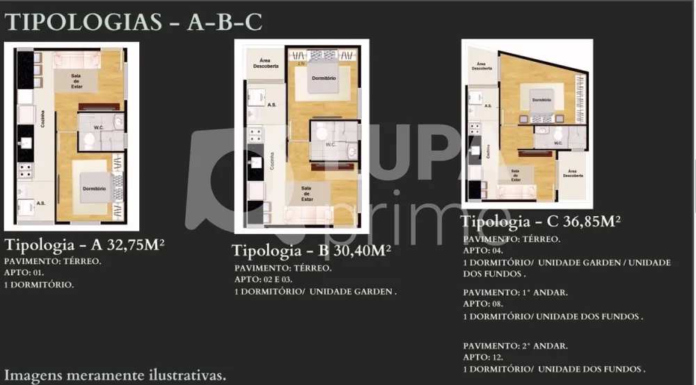Apartamento, 1 quarto, 37 m² - Foto 3