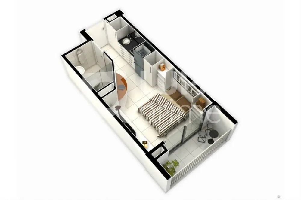 Apartamento, 1 quarto, 20 m² - Foto 6
