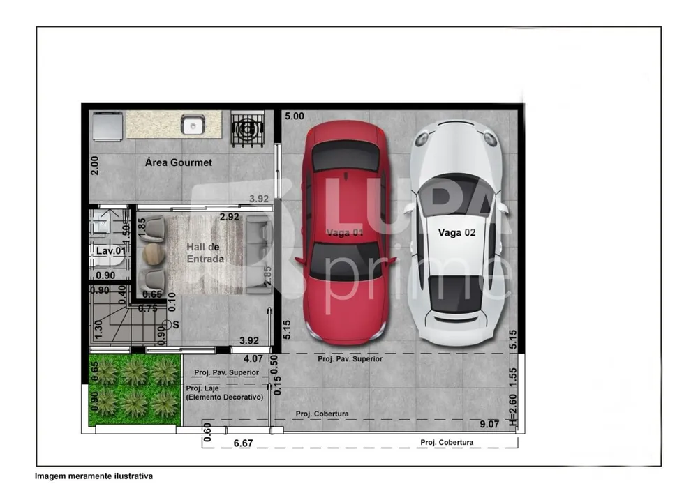 Casa, 3 quartos, 120 m² - Foto 2