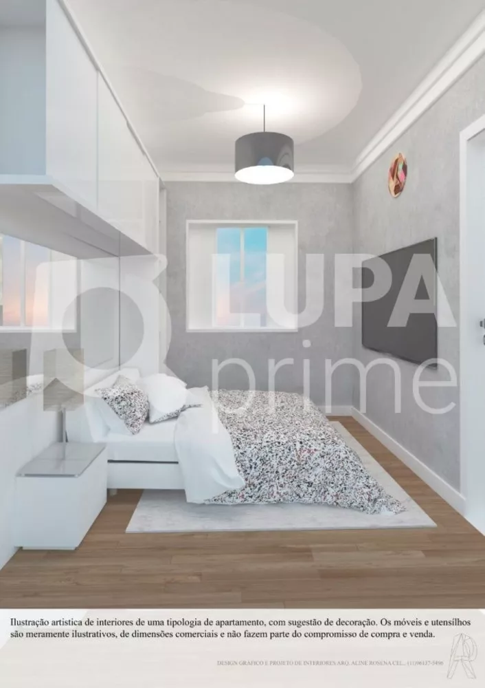 Apartamento à venda com 2 quartos, 35m² - Foto 3